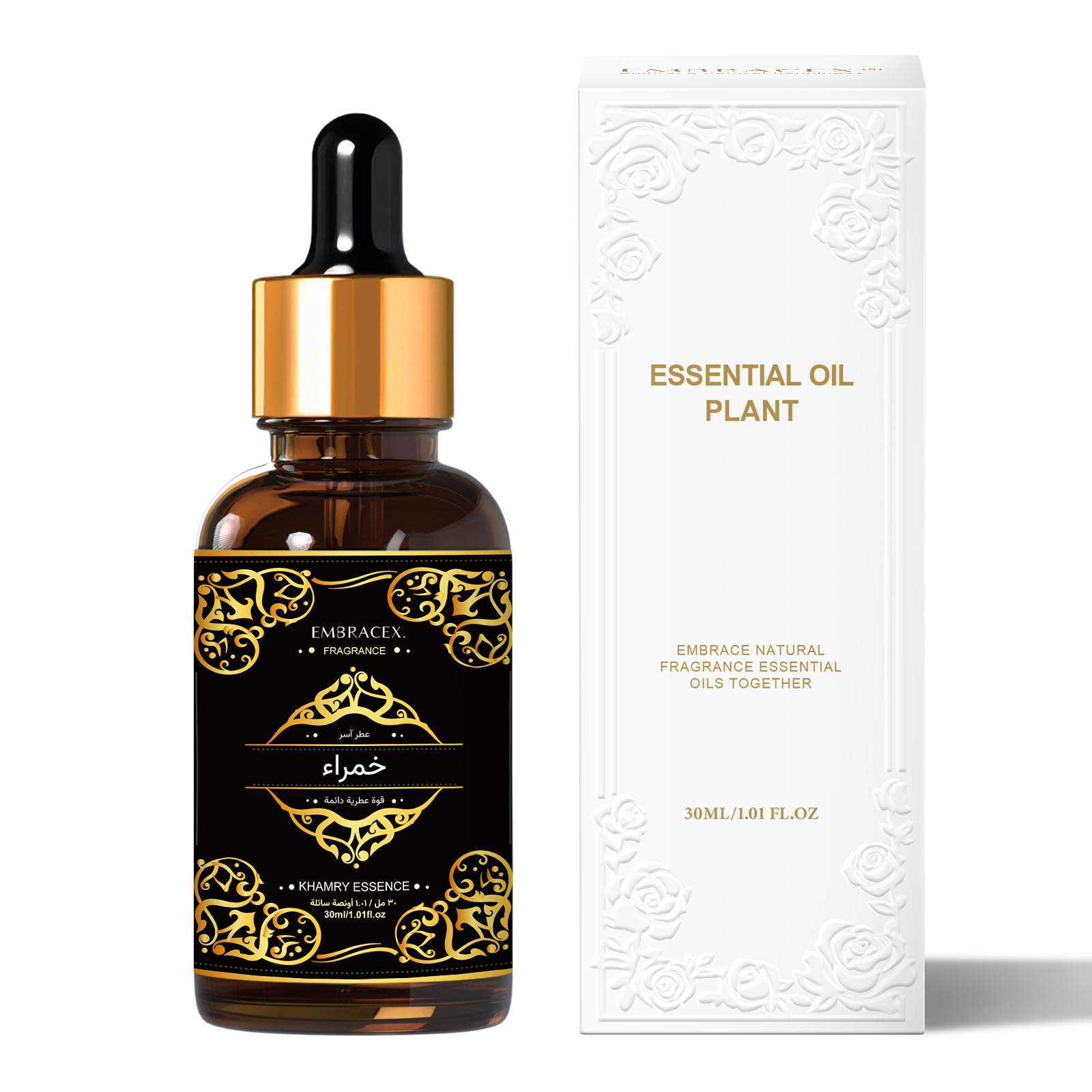 Sandalwood Perfume Oil - 30ml Khamry Essence Essential Oil خمراء