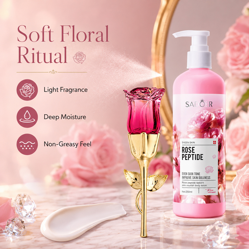 Rose Perfume & Body Lotion Set - Perfume Fragrance Body Lotion 评论和价格