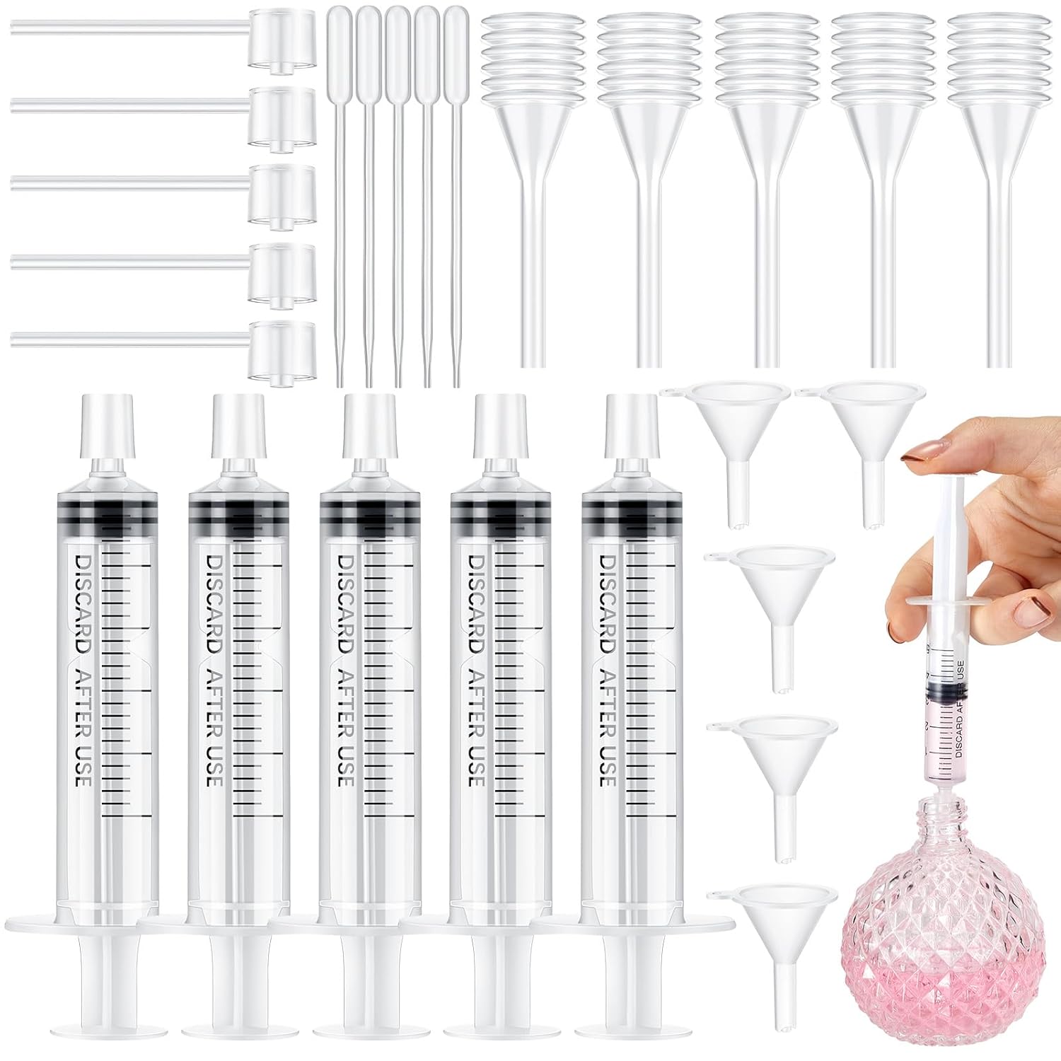 25/50PCS  perfume refill pump  - Perfume Fragrance Vending Machine 评论和价格
