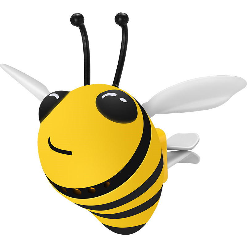 New Cute Bee Car Air Freshener - Perfume Fragrance Time 评论和价格