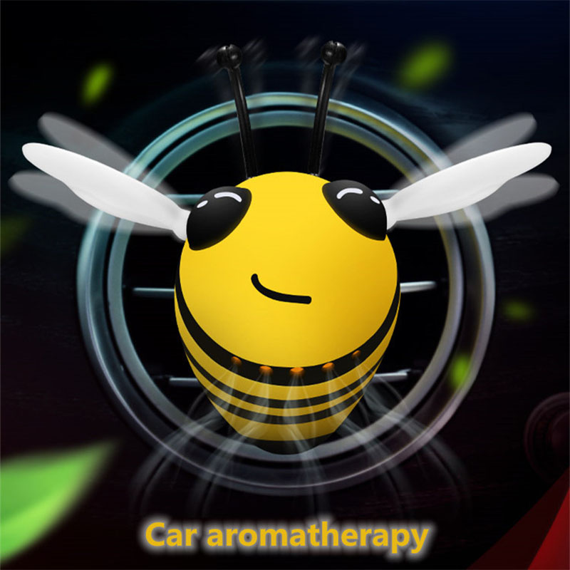 New Cute Bee Car Air Freshener - Perfume Fragrance Time 评论和价格