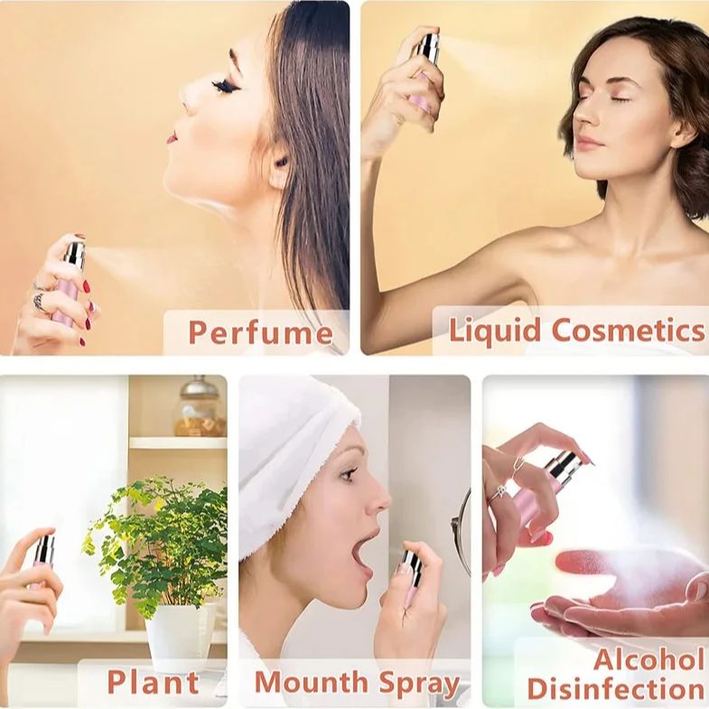 4pcs+4 Accessories 5ml Refilla - Fragrance Atomizer Pump 评论和价格