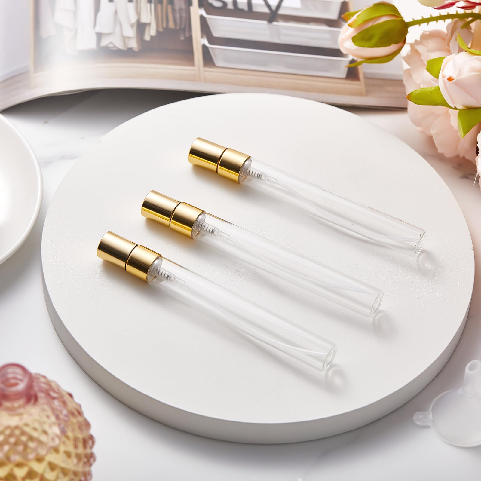 60pcs mini transparent perfume - Fragrance Atomizer Pump 评论和价格