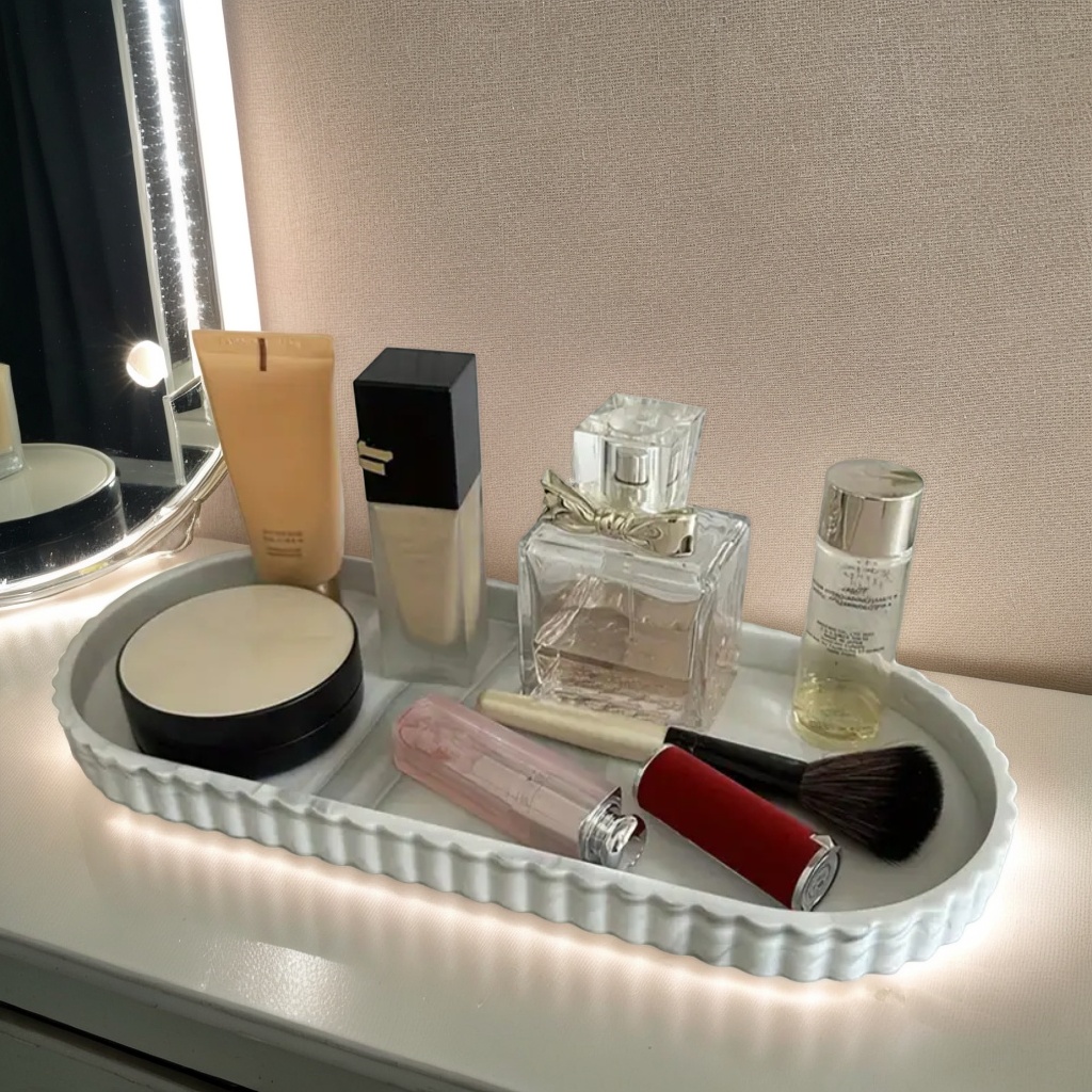 1-Piece Oval Vanity Tray, Coun - Perfume Fragrance Vending Machine 评论和价格
