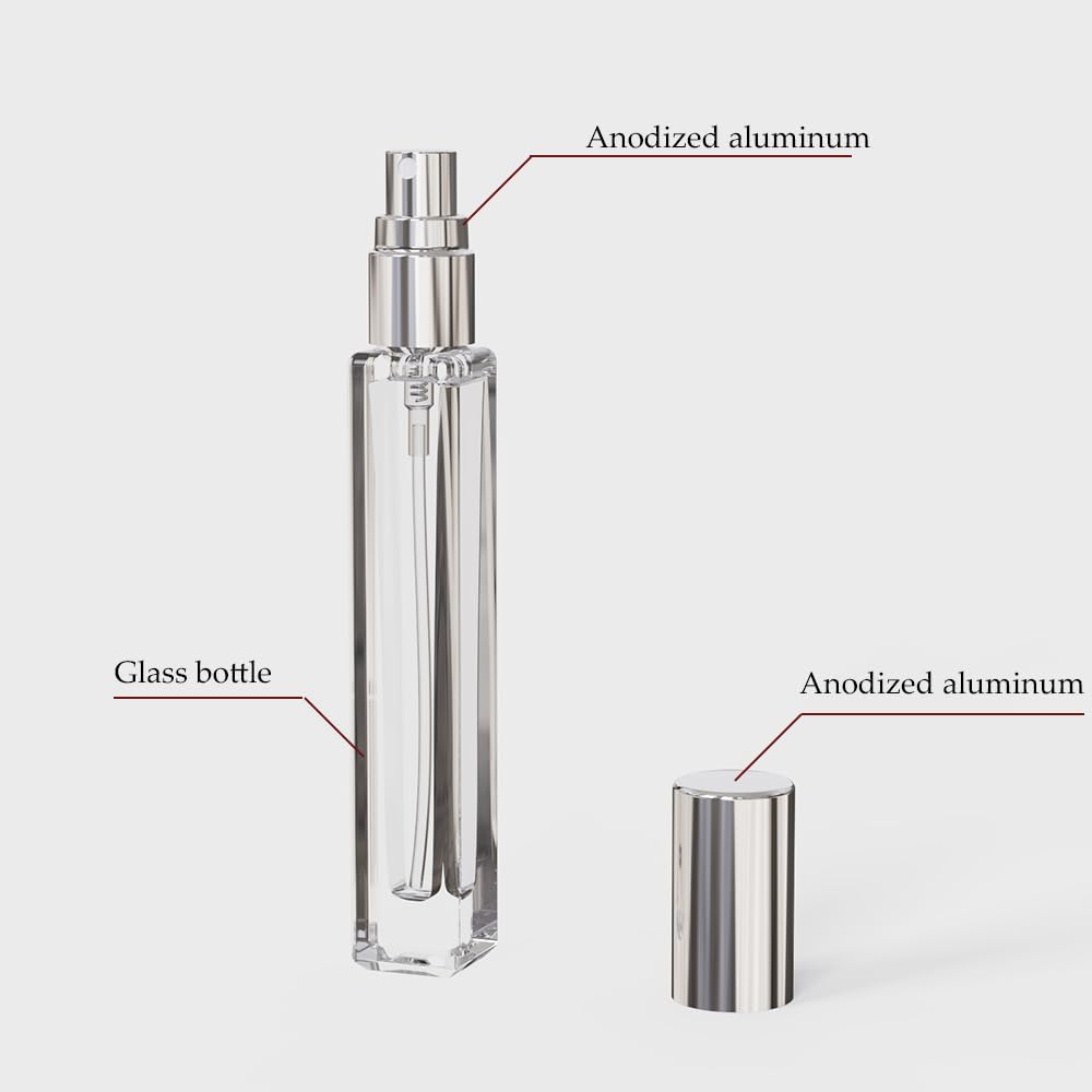 5-Piece Cologne Atomizer Empty - Fragrance Atomizer Pump 评论和价格