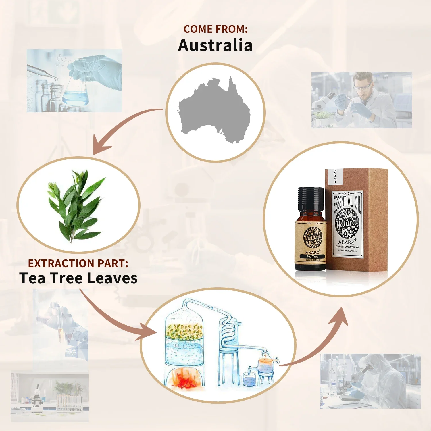 AKARZ Rosemary Essential Oil N - Sandalwood Perfume Oil 评论和价格