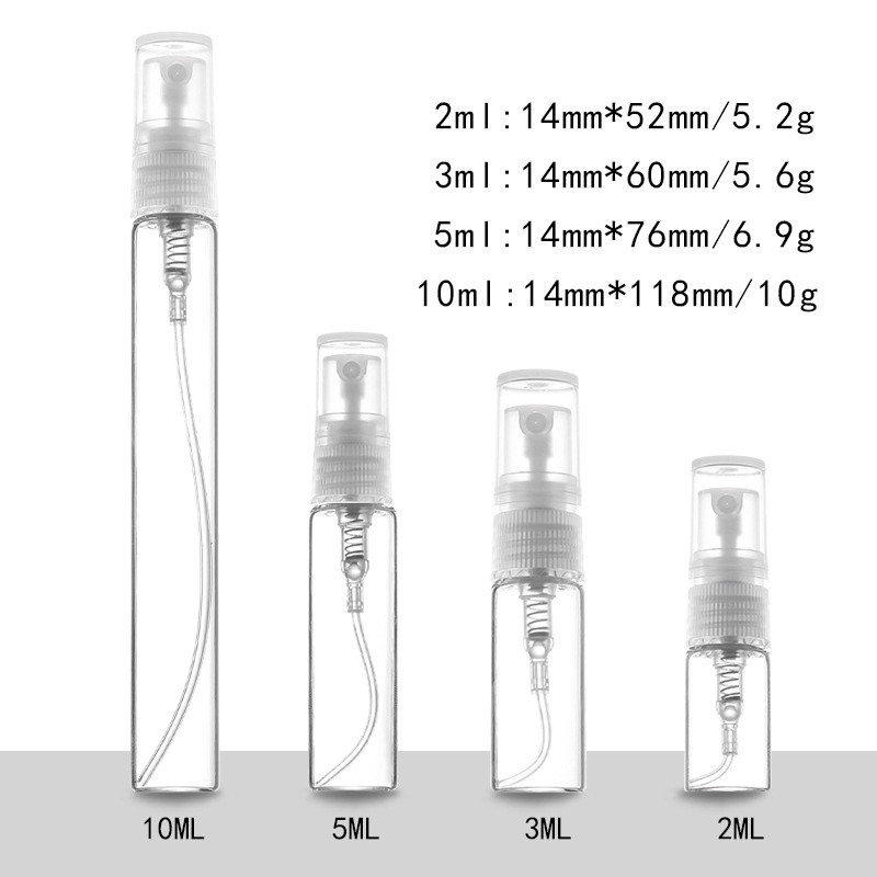5Pcs/Pack 2ml 3ml 5ml 10ml Bla - Fragrance Atomizer Pump 评论和价格