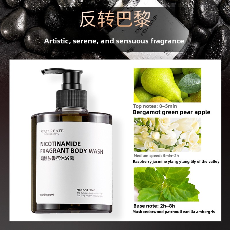Niacinamide Body Wash Body Moi - Perfume Fragrance Body Lotion 评论和价格