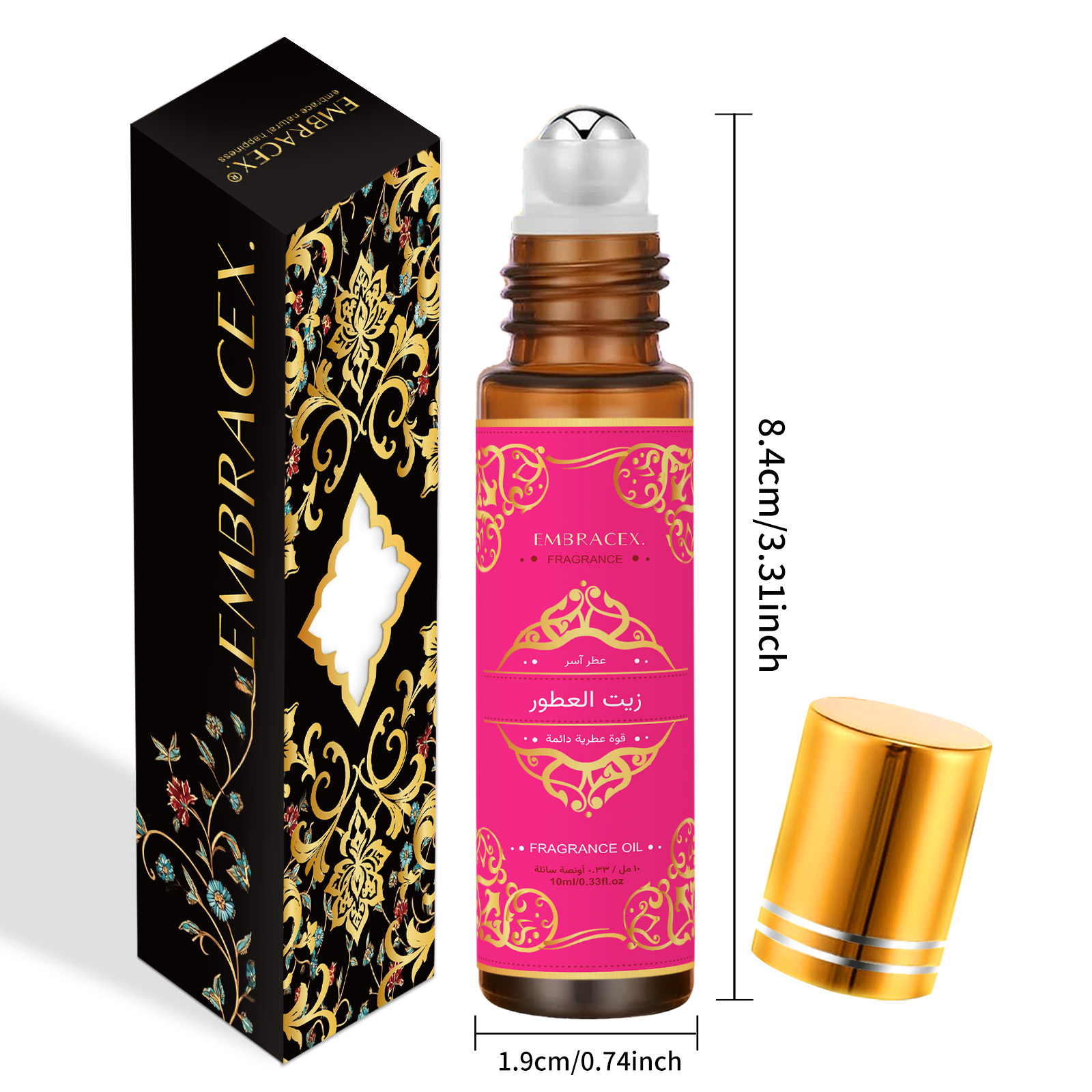 8PC/1PC 10ml Roller Essential  - Sandalwood Perfume Oil 评论和价格